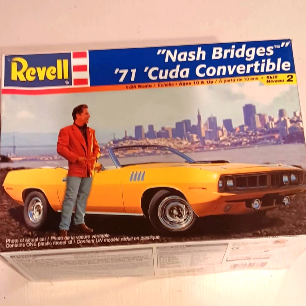 Nash Bridges 1971 Cuda Model Car